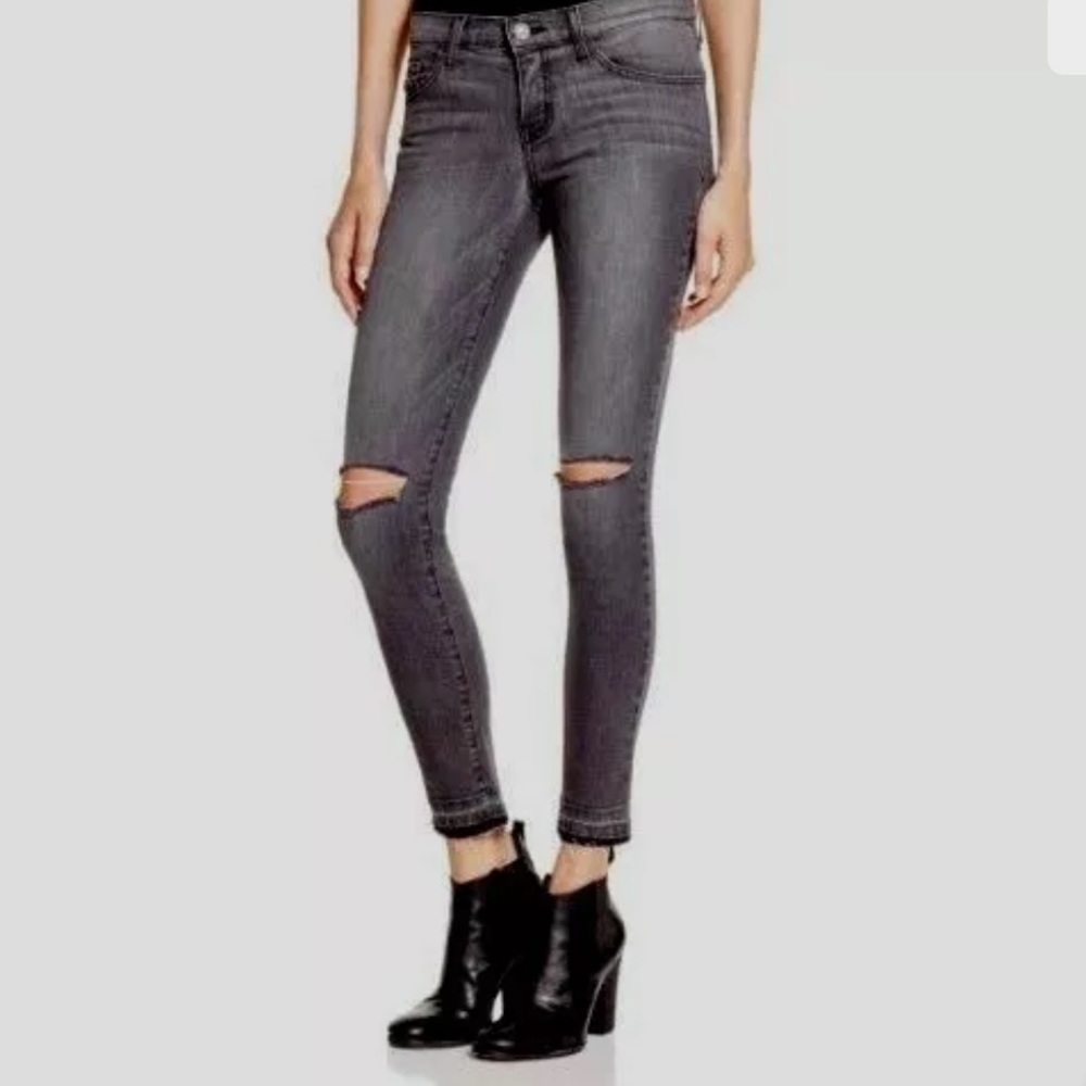 NWT Flying Monkey Distressed Black Jeans